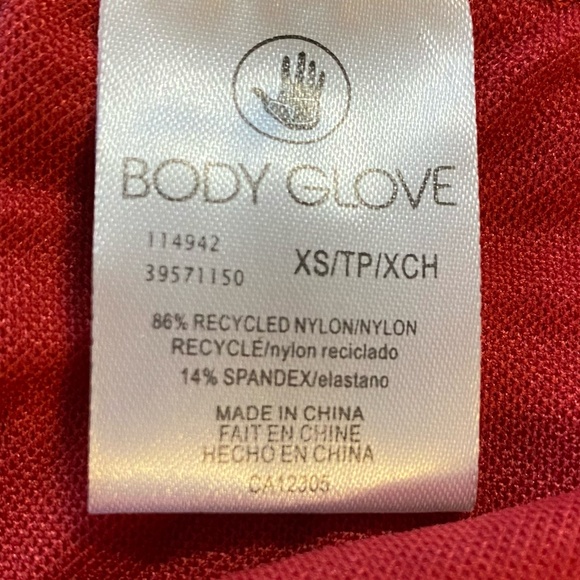 Body Glove SENSES Marlee High Waist Bikini Bottom - Cherry - Picture 6 of 8